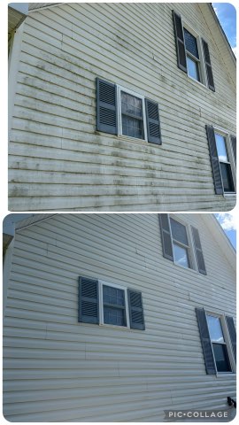 Rivenbark's Services LLC house washing in Waynesville, NC