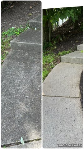 Rivenbark's Services LLC driveway cleaning in Waynesville, NC