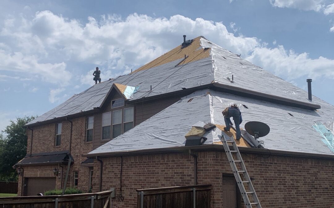 Buford roofing project near Roanoke