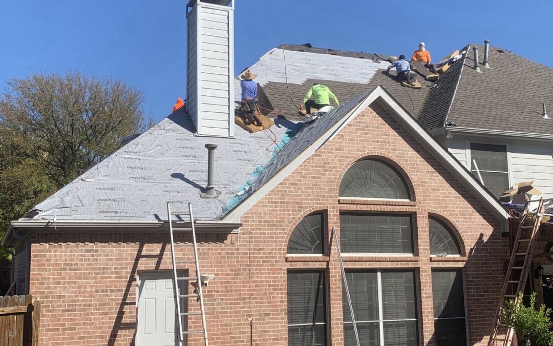 GAF shingle roof replacement in Southlake