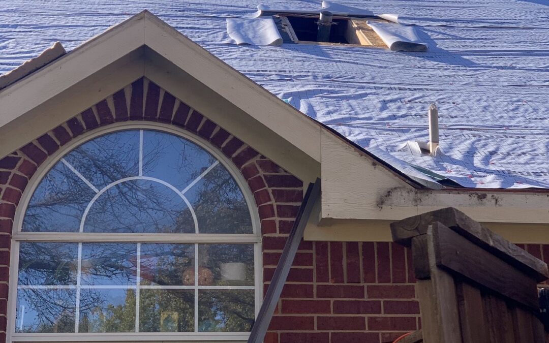 Neighbor-referred roof repair in Trophy Club