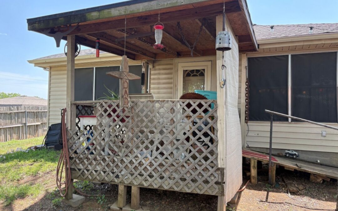 Deck demo and rebuild in North Richland Hills