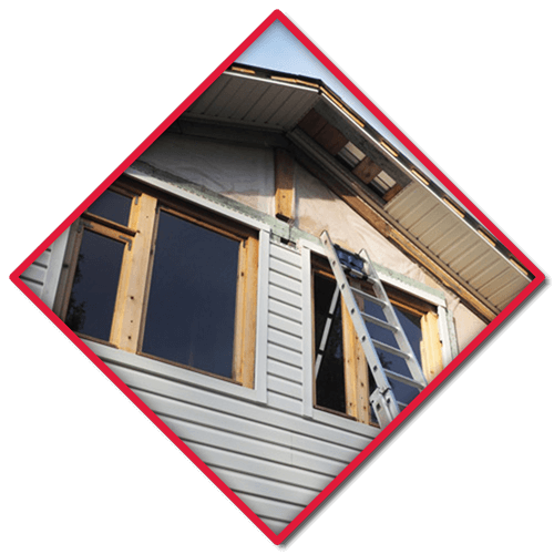 Siding installation