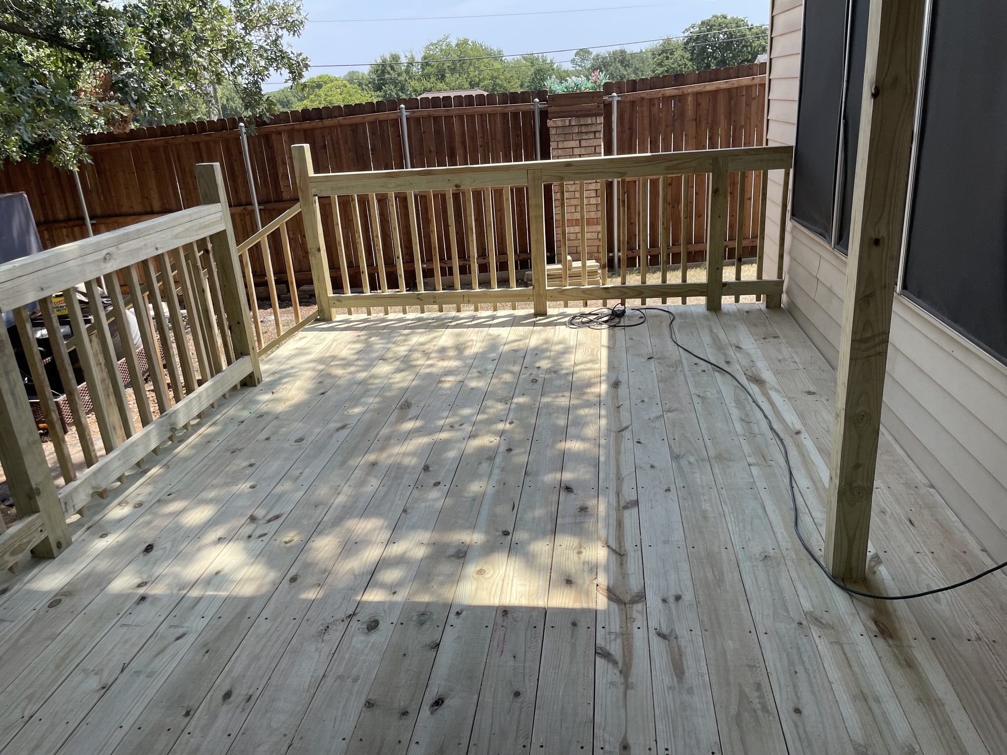 New Back Deck, after photo 1