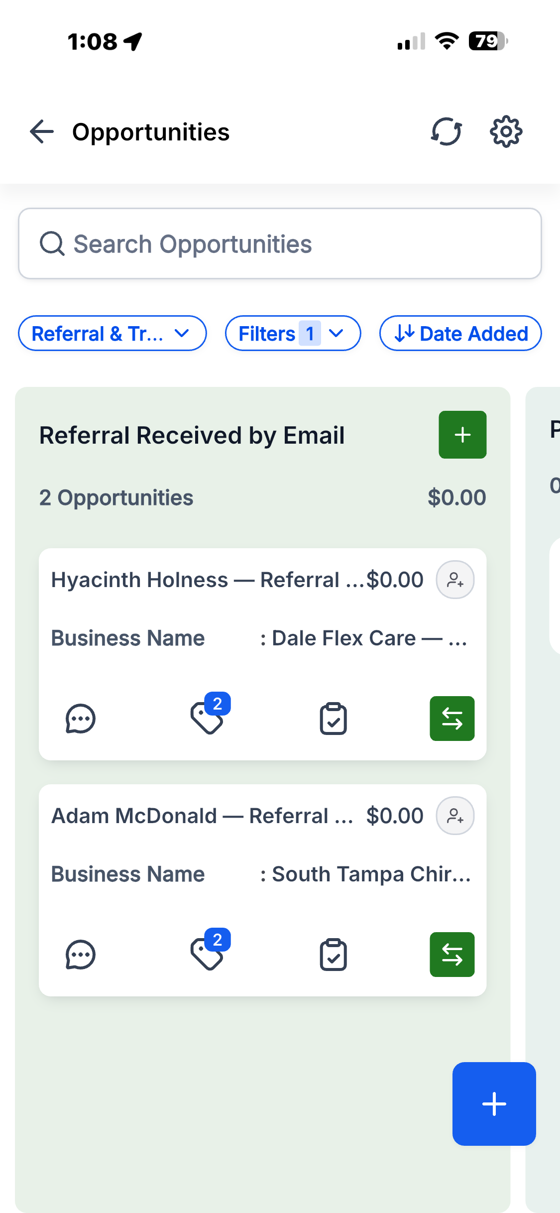 Adjustify app — Patients