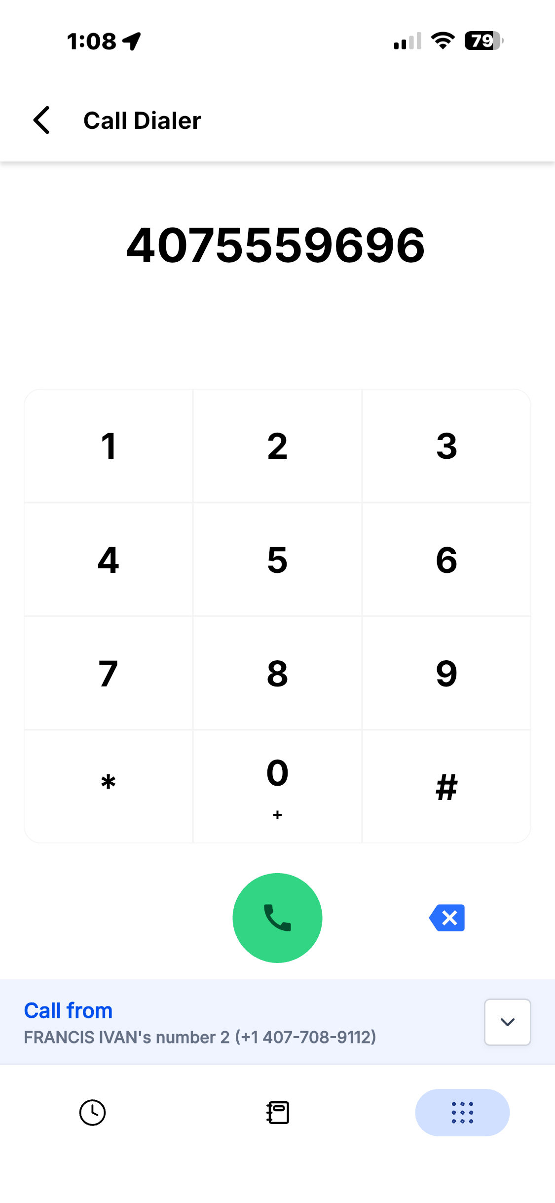 Adjustify app — Conversations