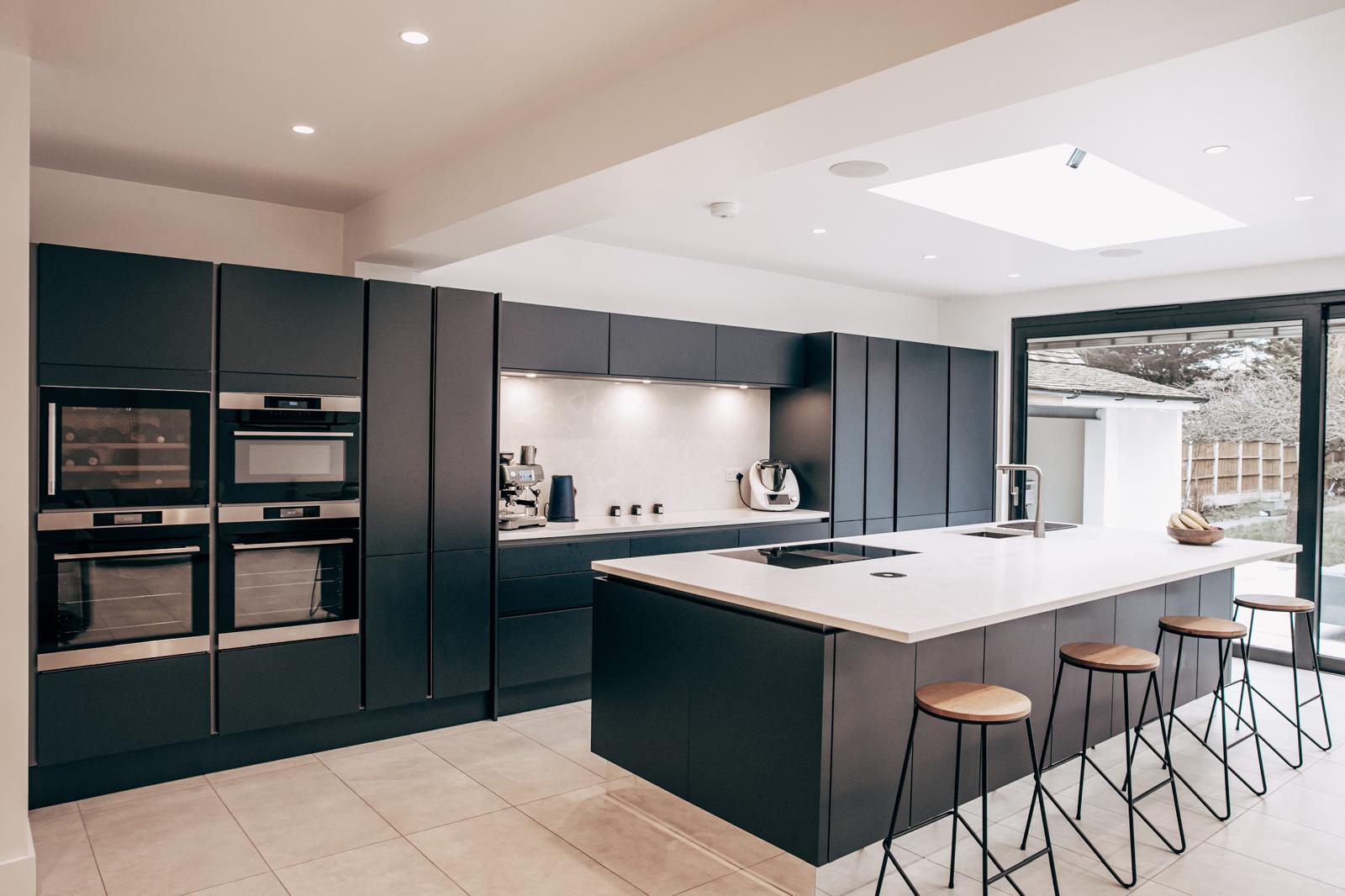 Navy Kitchen Hampstead