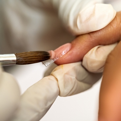 Acrylic and gel nail set Whittier