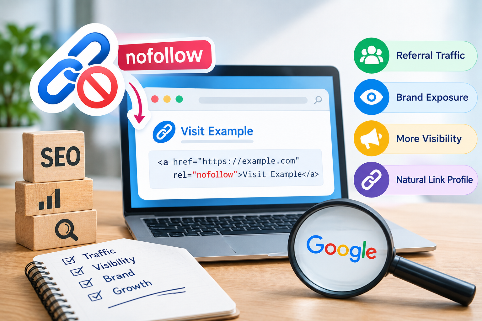 do nofollow links help SEO