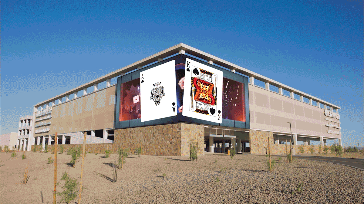 Point in Time Studios — Gila River Resorts 3D display work