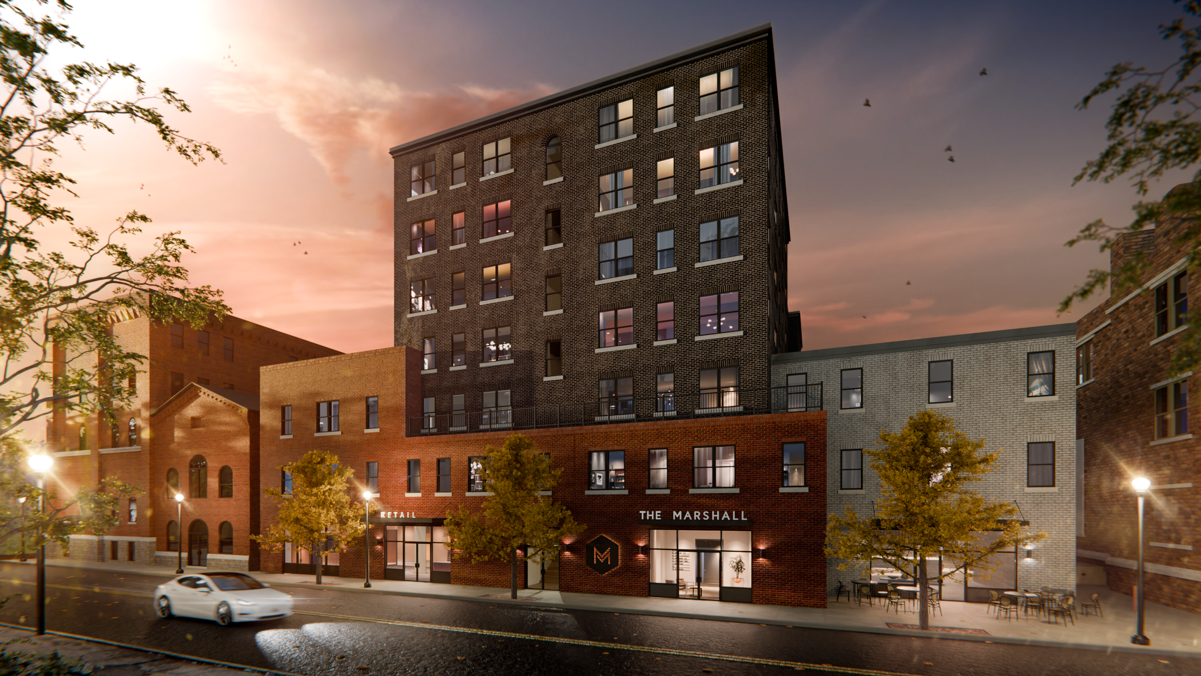 Aptitude Lehigh Dusk Exterior