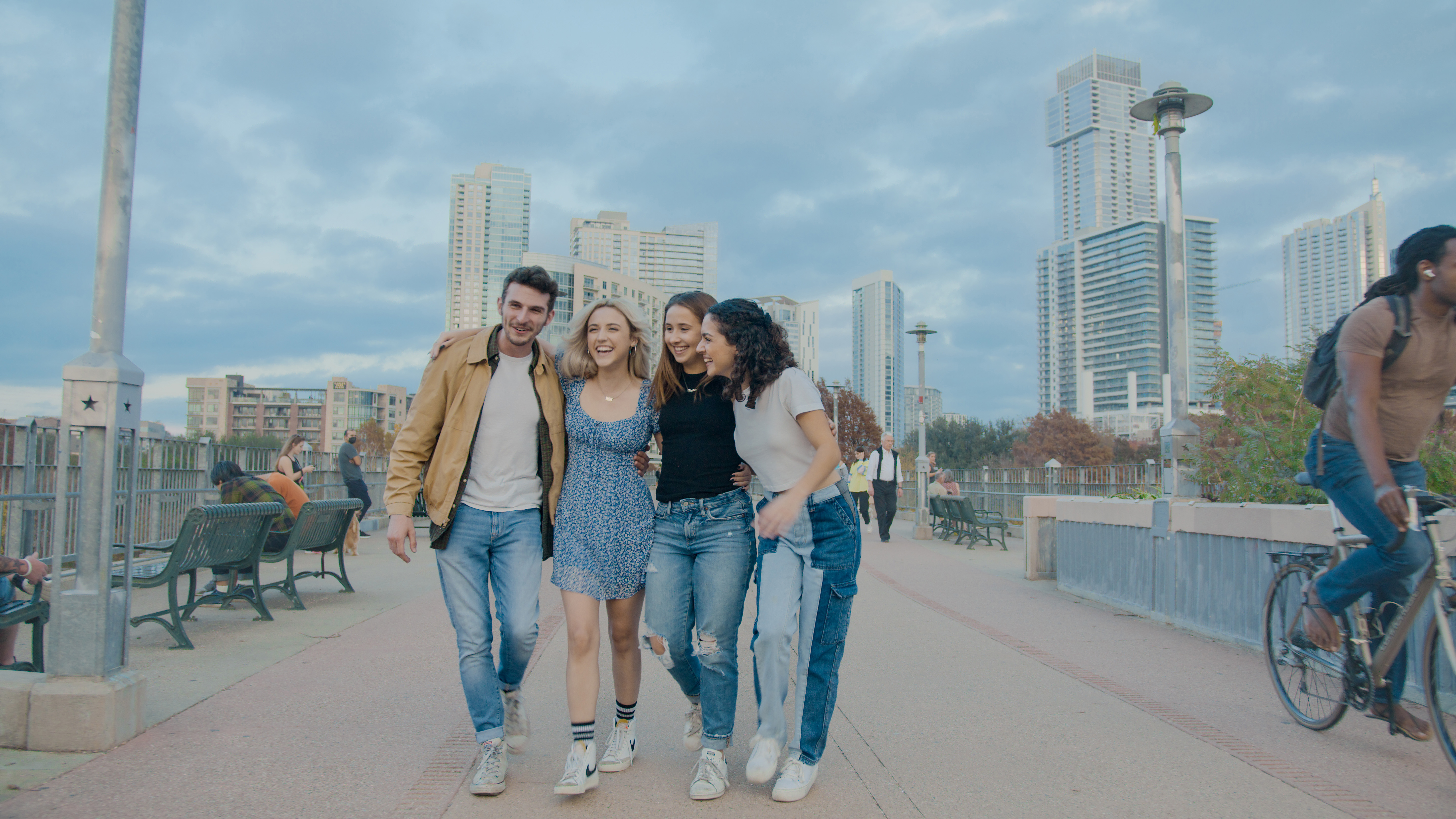 Student housing lifestyle photography — resident living
