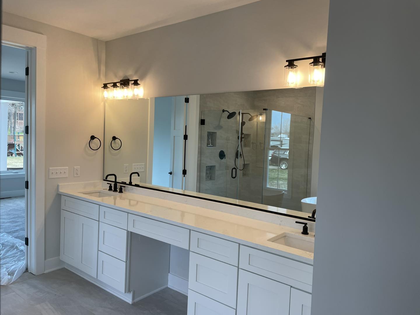 Custom Mirror Installation