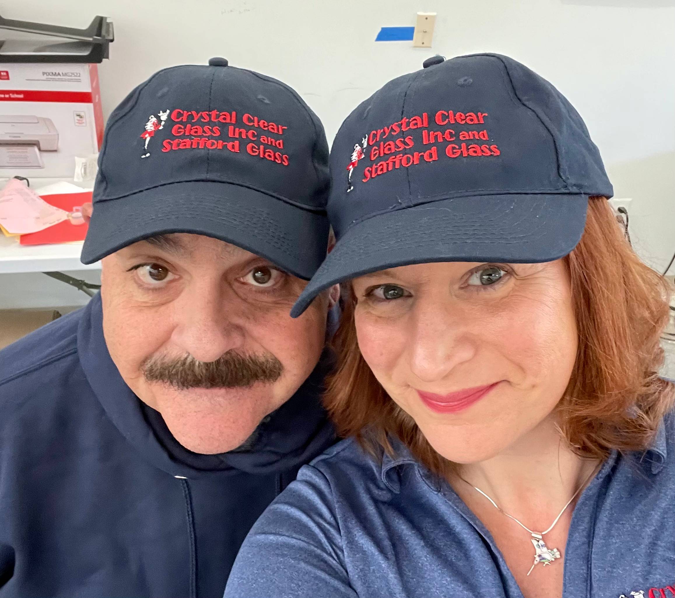 Marvin and Susan - Owners of Stafford Glass Co.