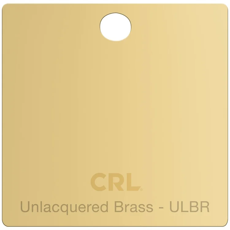 Unlacquered Brass