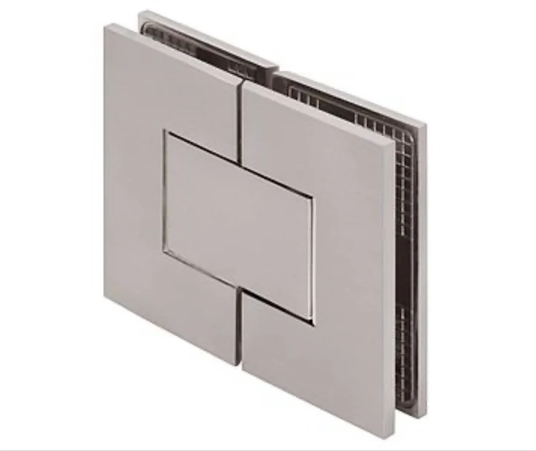 Glass-to-Glass Hinge