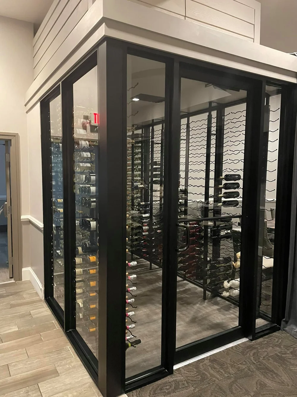 Commercial wine room