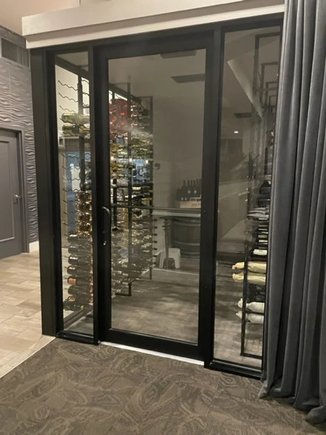 Wine room entrance