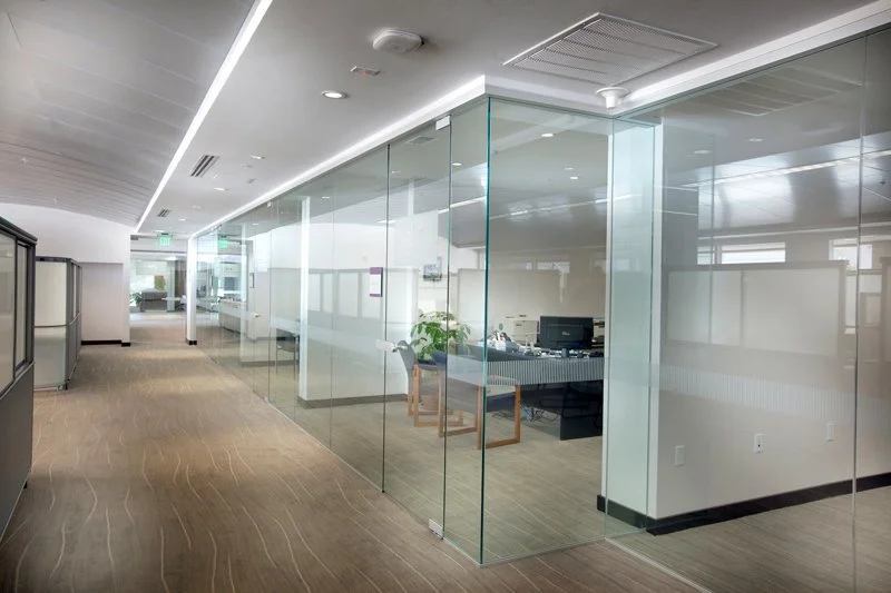 Office glass partitions