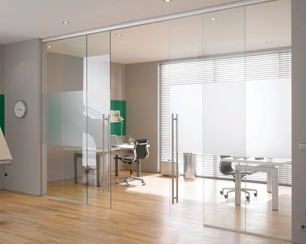 Office recessed sliders