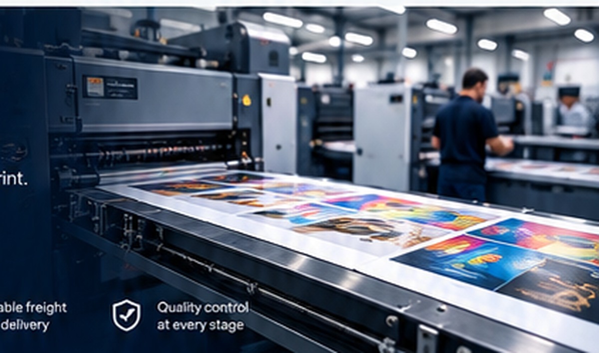 Commercial printing press