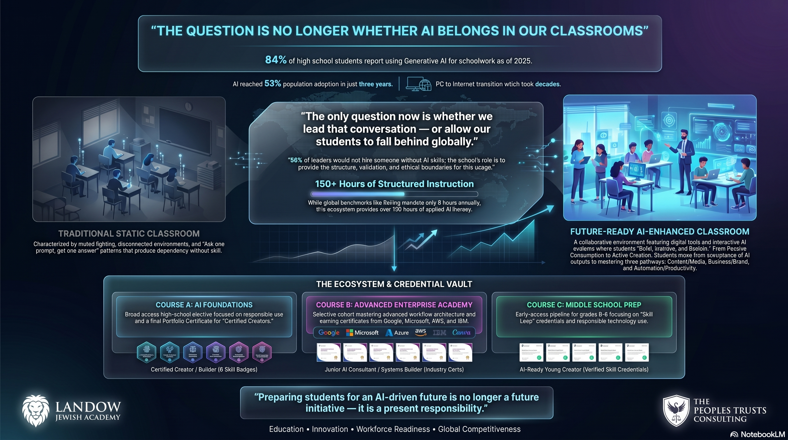 AI Integration in Modern Education research panel