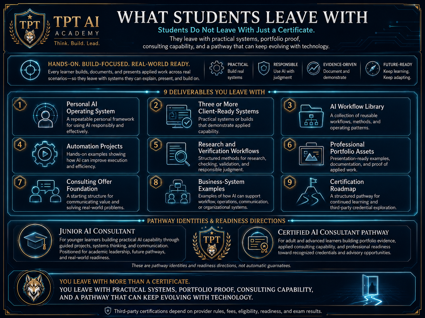 What Students Leave With research panel