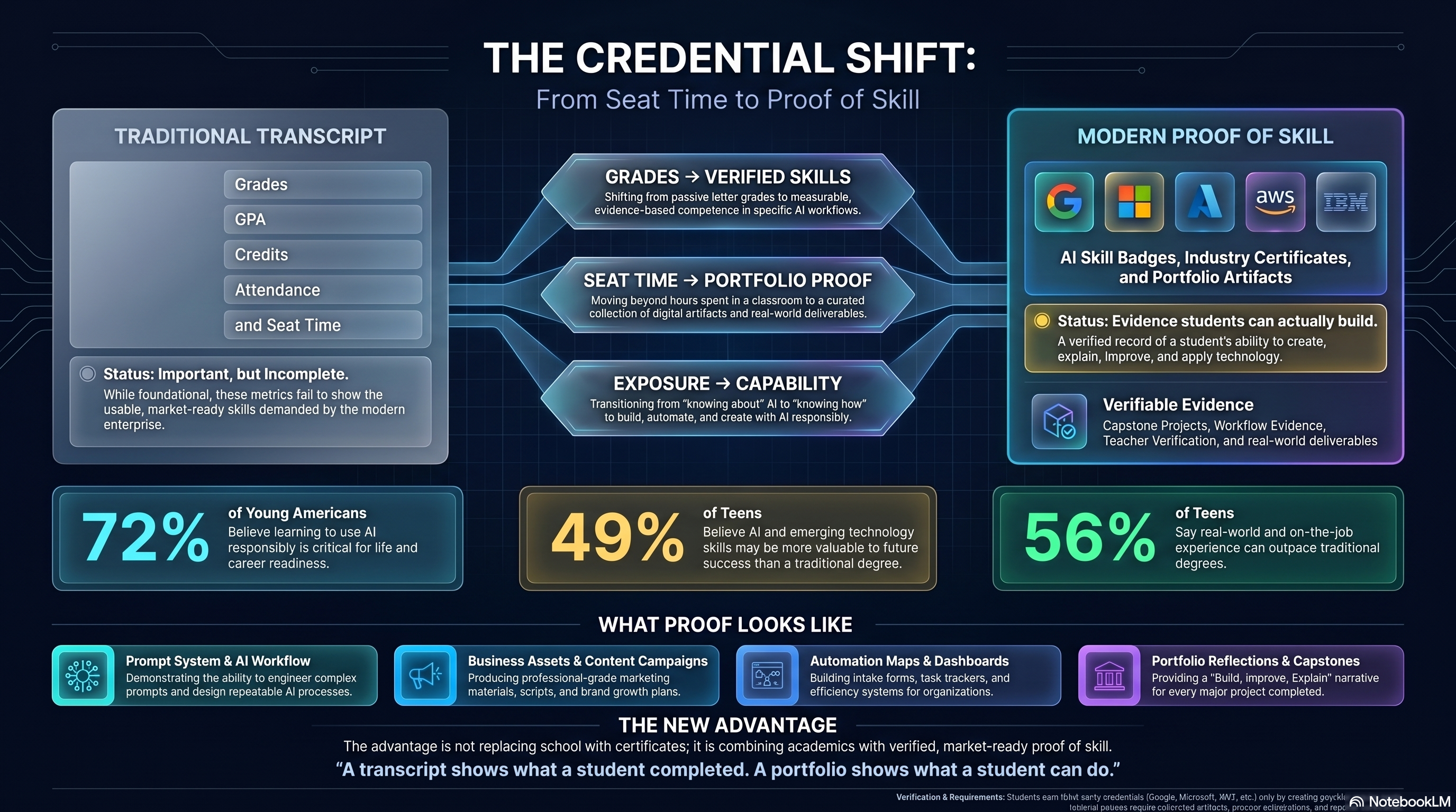 The Credential Shift research panel
