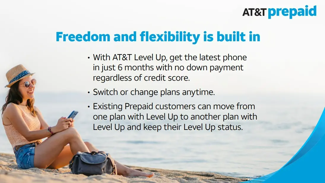AT&T Prepaid Level Up payment options
