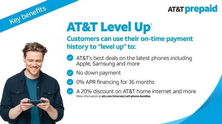 AT&T Prepaid Level Up plan features