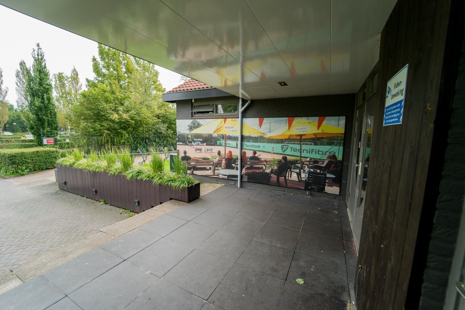 Terras van Lockhorst met een weerbestendig Wisseldoek buiten