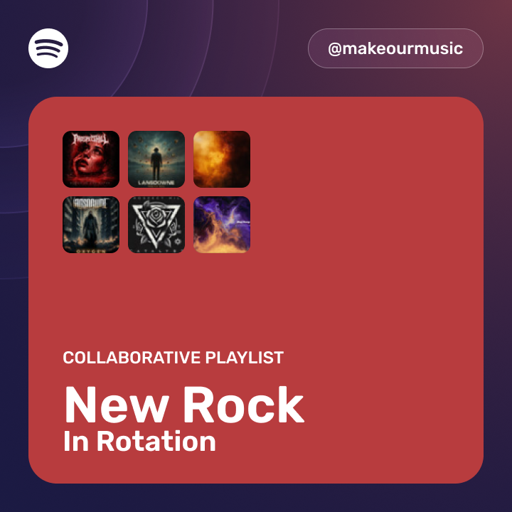 New Rock In Rotation, collaborative playlist