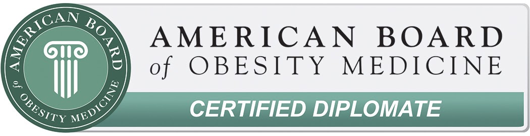 Diplomate, American Board of Obesity Medicine