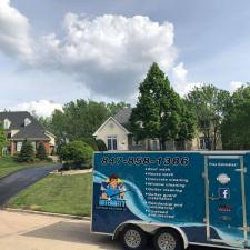 Pressure washing project photo from Integrity Softwash Solutions in the Bartlett Illinois area