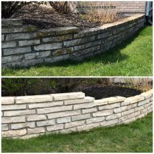 Pressure washing project photo from Integrity Softwash Solutions in the Bartlett Illinois area