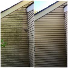 Pressure washing project photo from Integrity Softwash Solutions in the Bartlett Illinois area