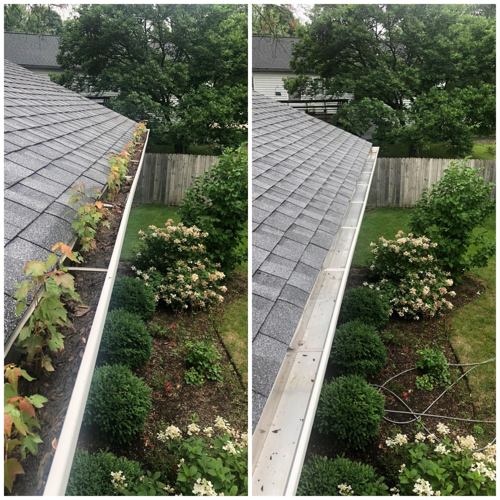 Pressure washing project photo from Integrity Softwash Solutions in the Bartlett Illinois area