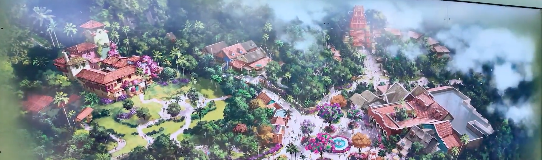 concept art tropical america