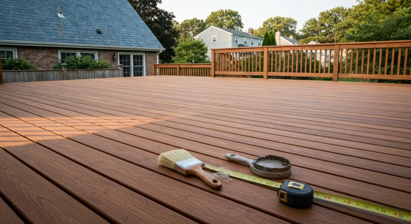 Deck remodeling