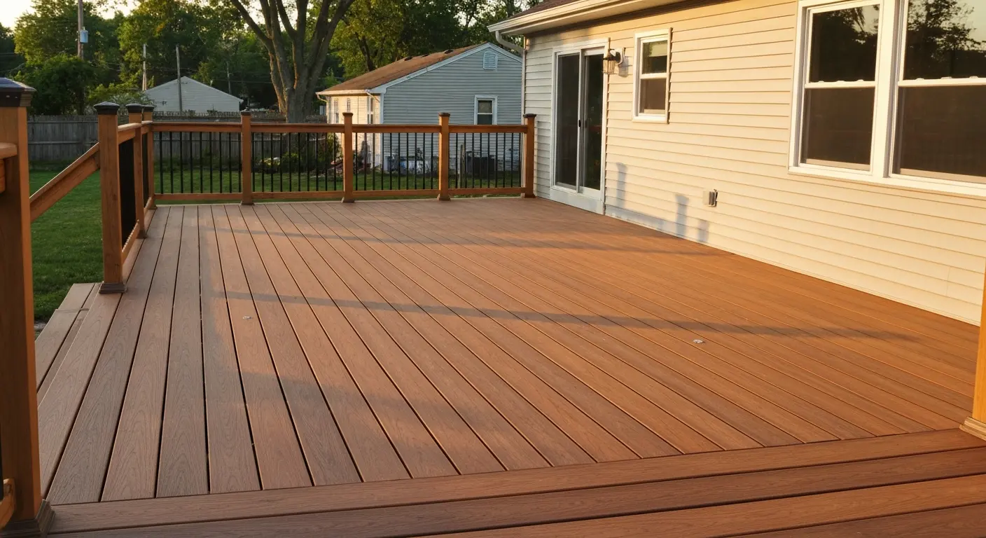 Complete deck remodel