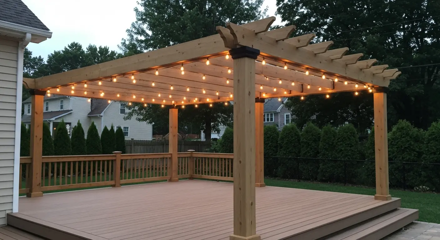 Covered deck