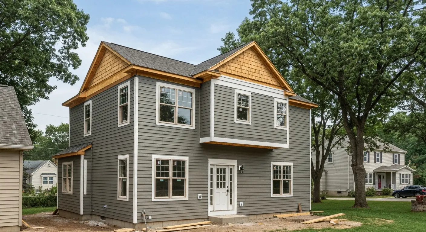 Second story home addition