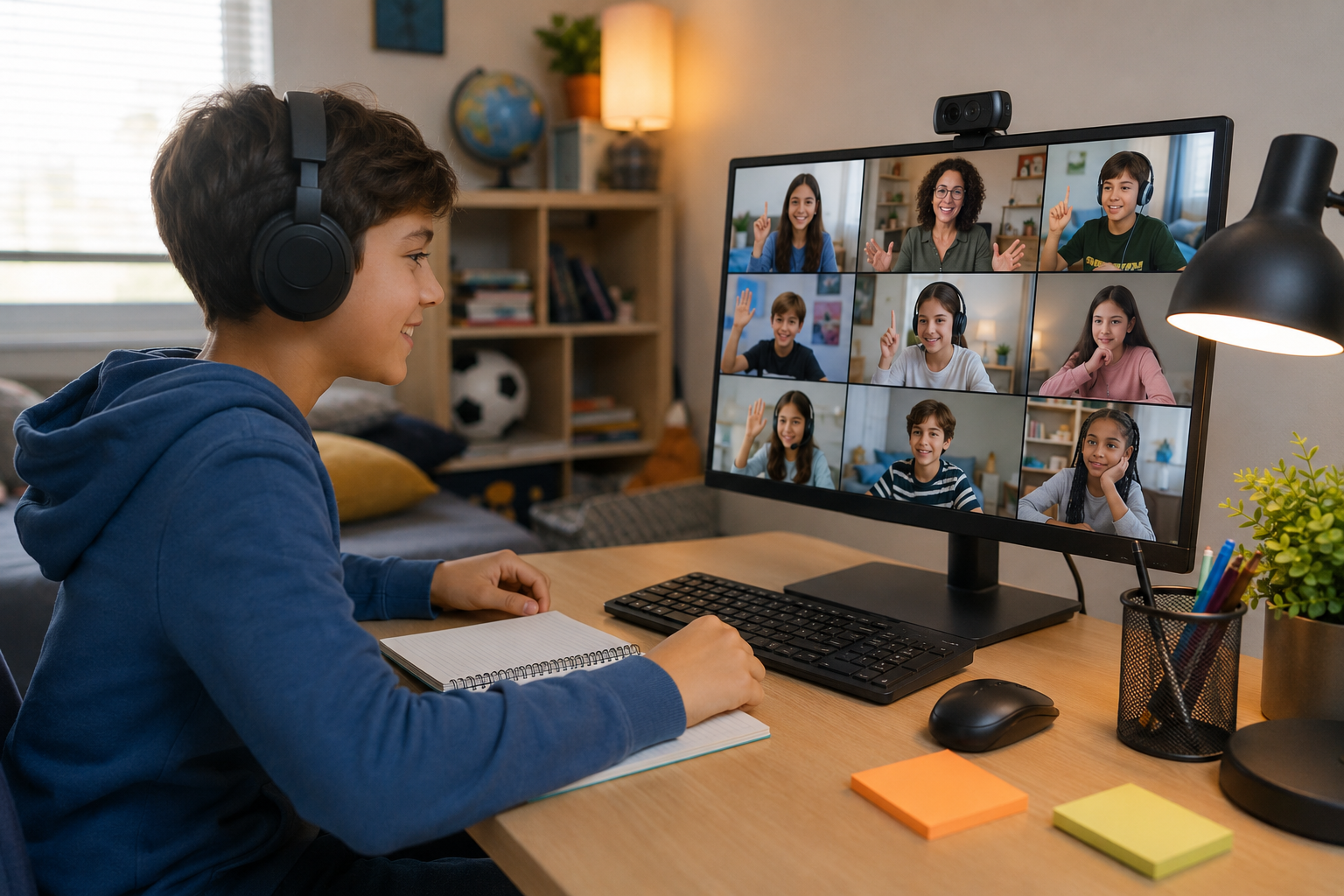 Online learners playing a vocabulary guessing game by identifying the hidden spy word