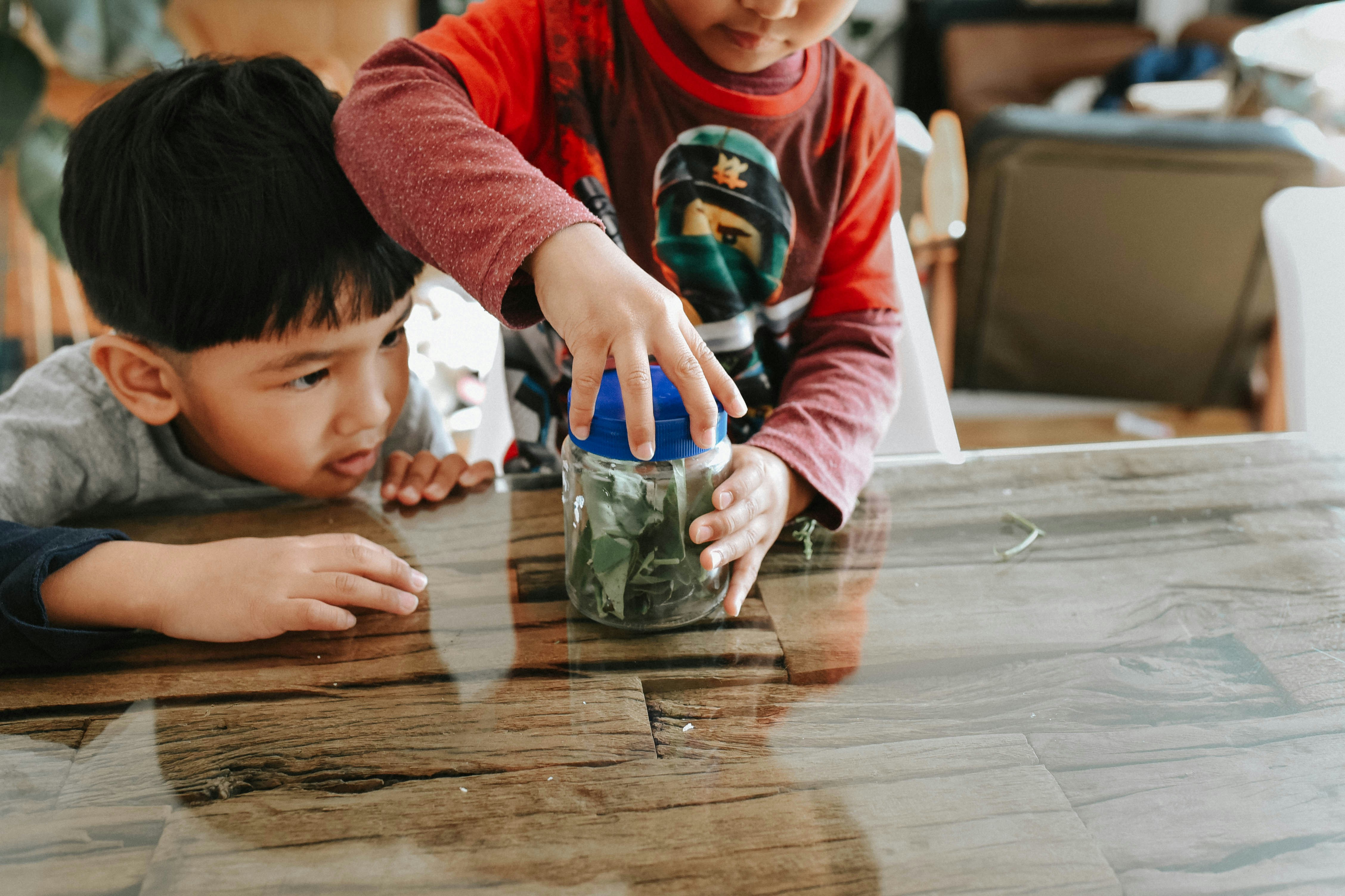 Kids saving money