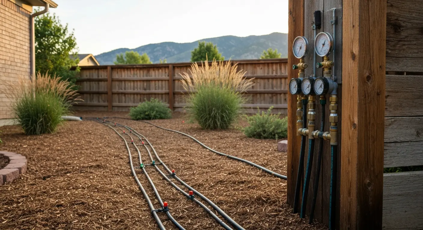 Irrigation system installation