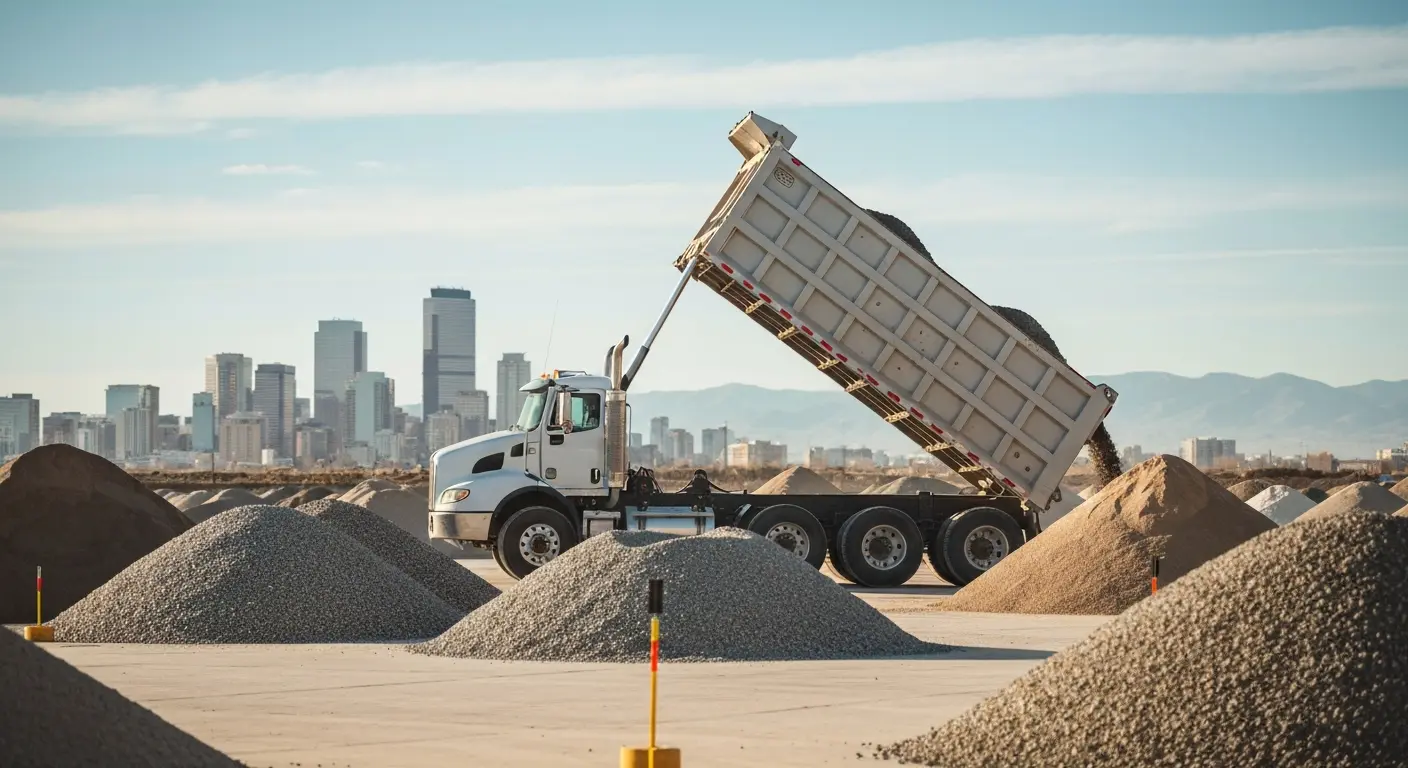 Trucking and material hauling in Denver
