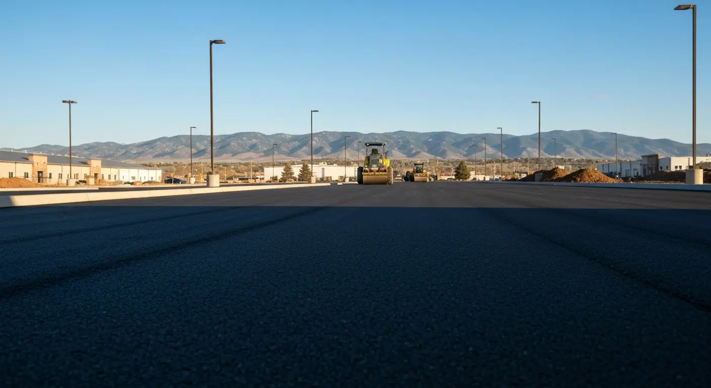 Commercial grading site