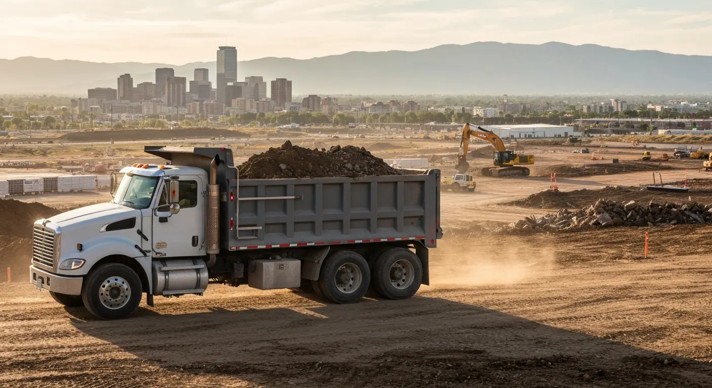 Excavation material transport