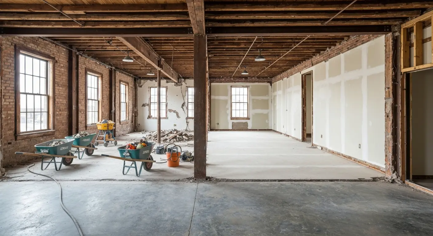 Commercial demolition