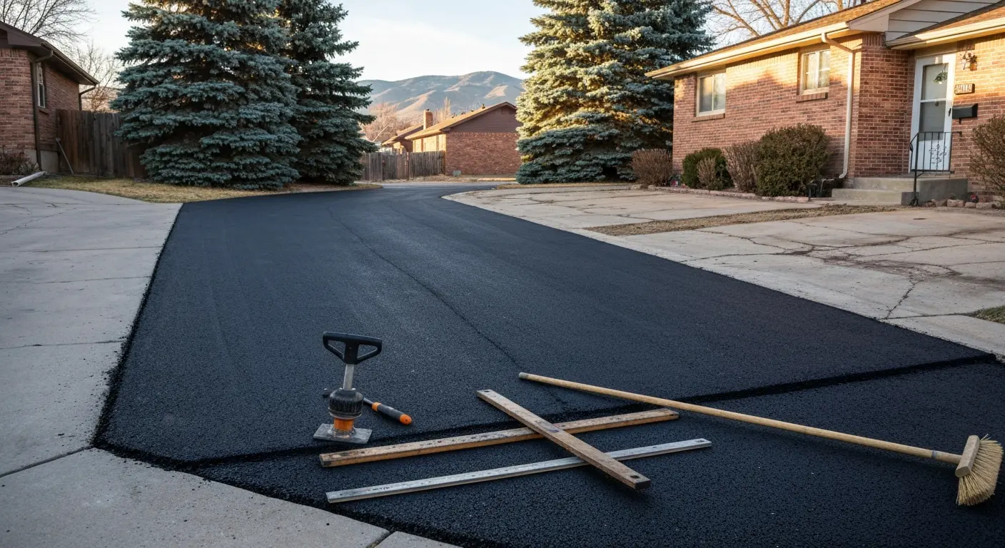 Paving and asphalt work